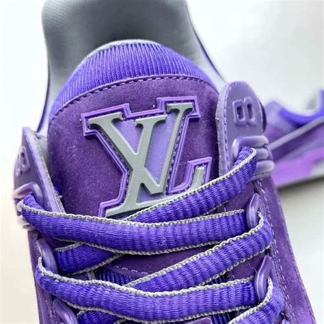 lv purple|Lv purple shoes.